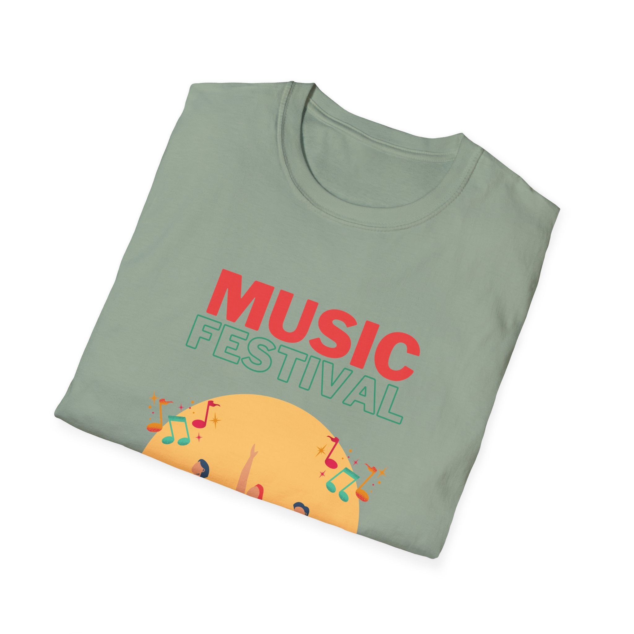 Music Festival T-Shirt — Live Band Concert Graphic Tee - Creations by Chris and Carlos