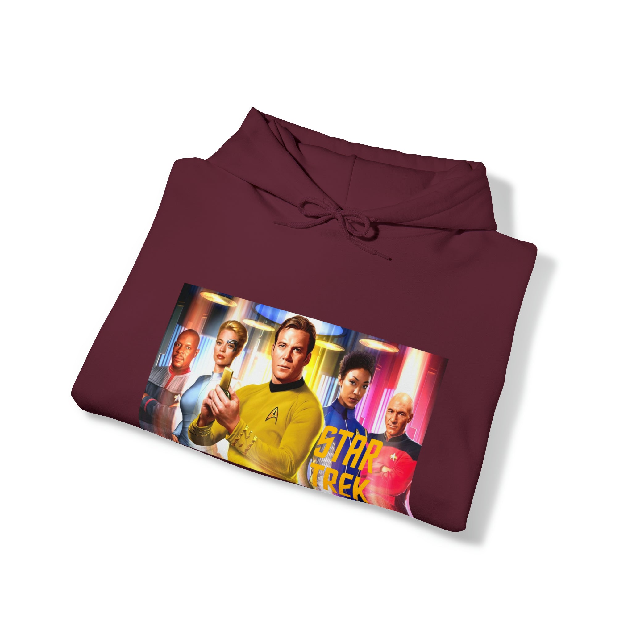 Star Trek- Unisex Heavy Blend™ Hooded Sweatshirt - Creations by Chris and Carlos