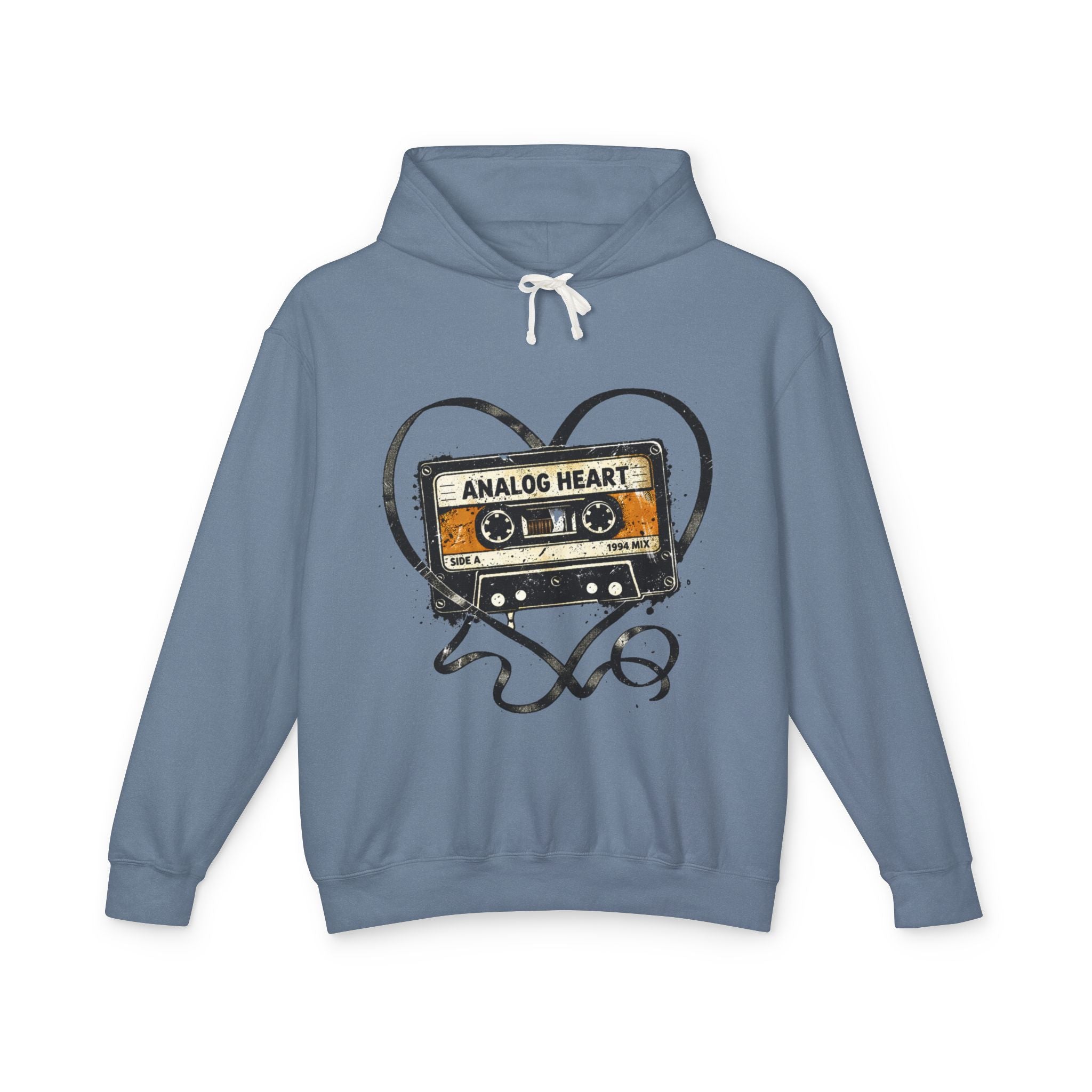 Analog Heart Cassette Hoodie - Creations by Chris and Carlos