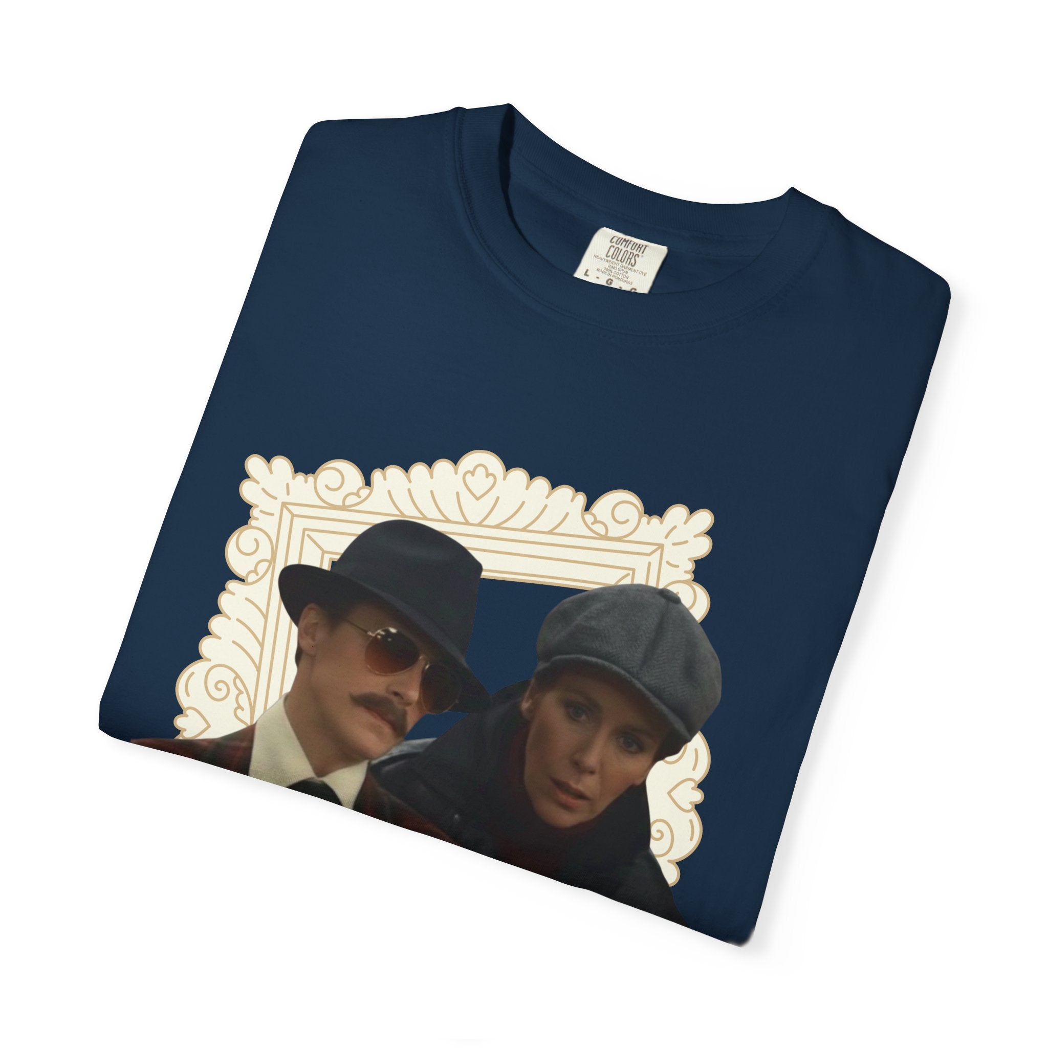 Alice Tv Show- Sam Buttler & Team Vintage Detective Portrait T-Shirt — 'Alice' Graphic Tee - Creations by Chris and Carlos