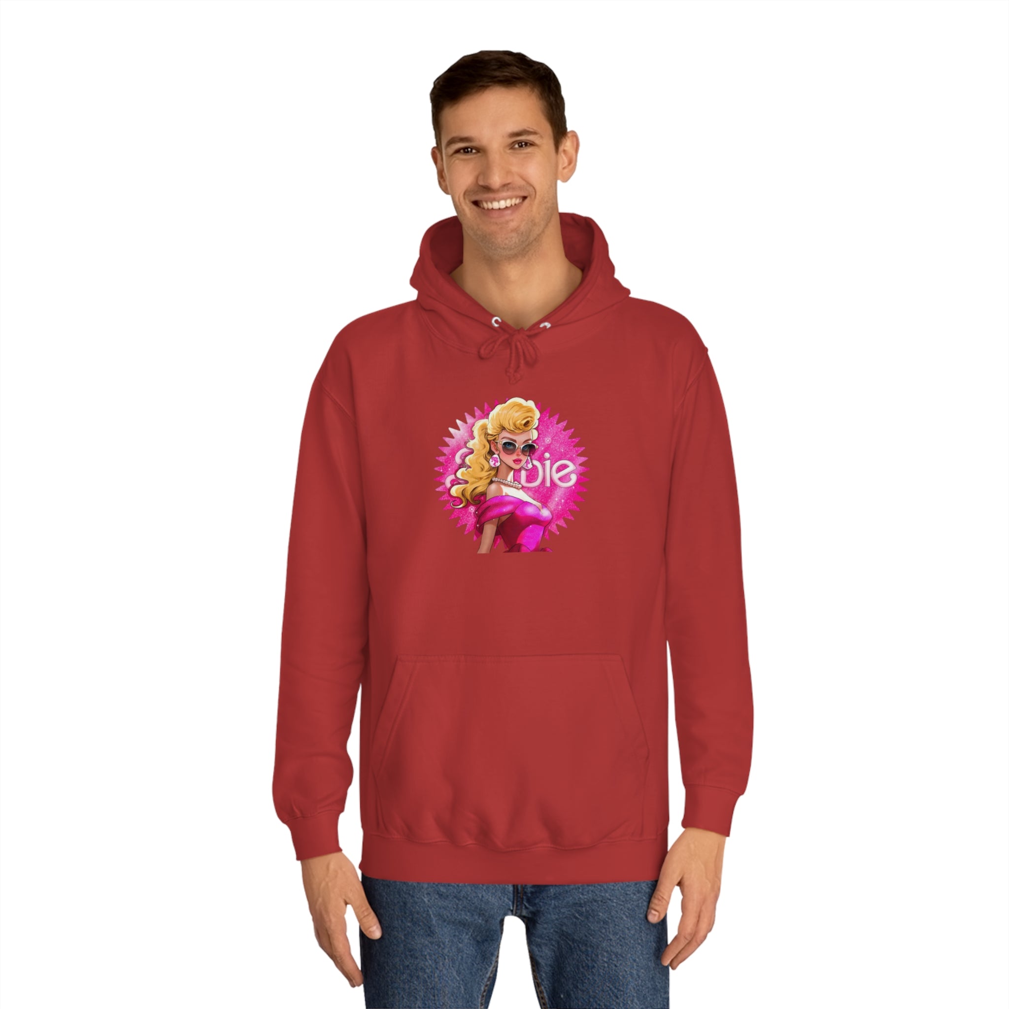 Barbie- Unisex College Hoodie - Creations by Chris and Carlos