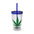 It's Organic- Sunsplash Tumbler with Straw, 16oz