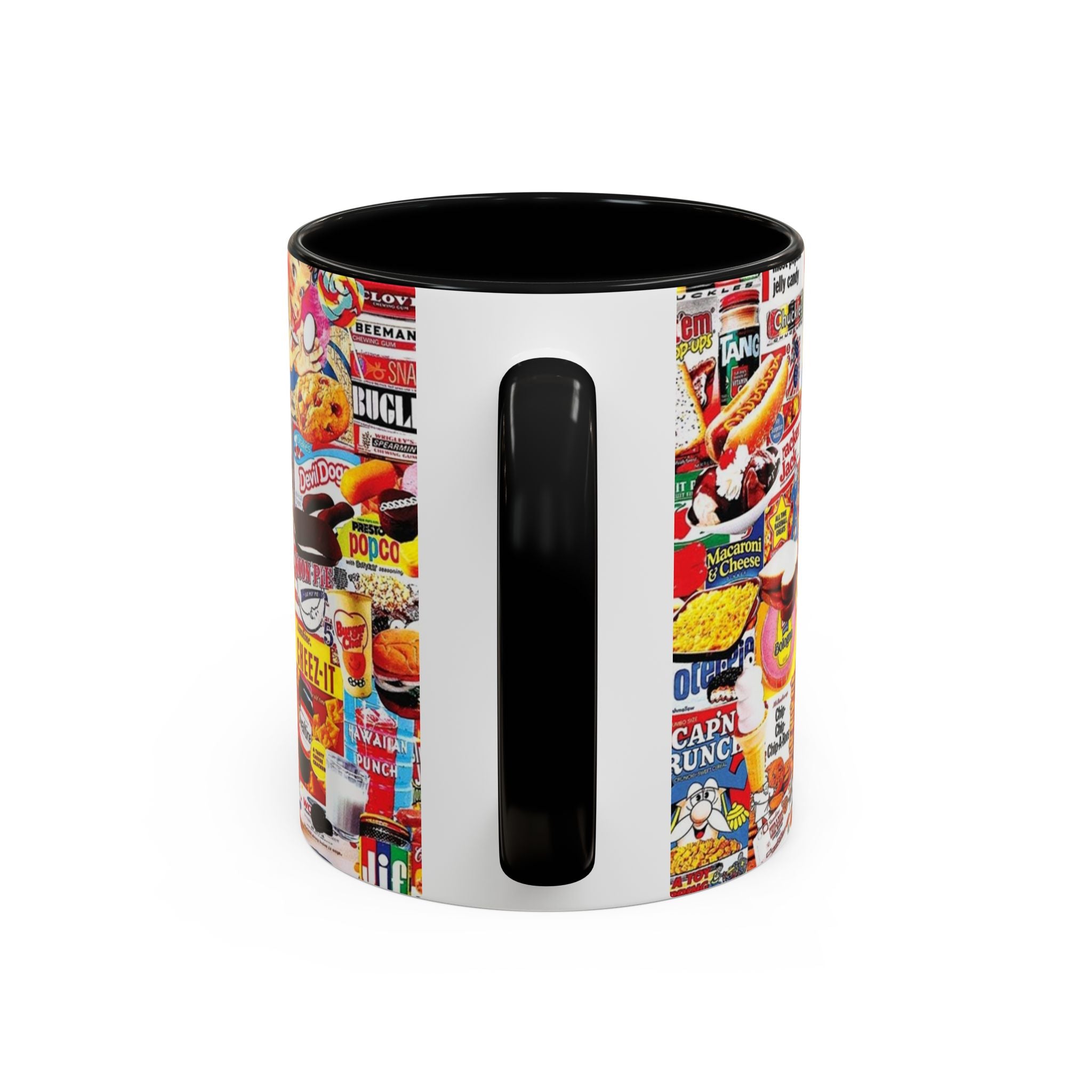 Vintage Snack Packaging Collage Coffee Mug (11/15oz) - Creations by Chris and Carlos