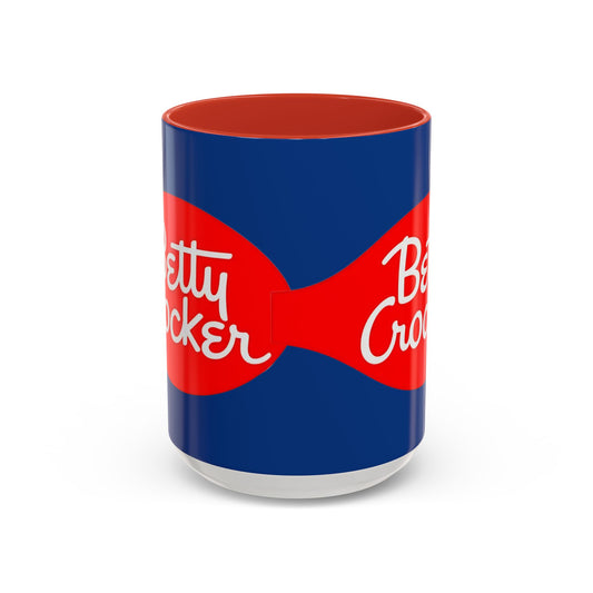 Betty Crocker Logo Accent Coffee Mug — Retro Baking Kitchen Gift (11/15oz) - Creations by Chris and Carlos