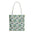 Sol y Alegría (Sun and Joy) Collection- Cactus Succulent Pattern Microfiber Blanket Soft Velveteen Throw for Home & Garden Lovers Floral Folk Art Tote Bag — Teal & Mustard All-Over Print - Creations by Chris and Carlos