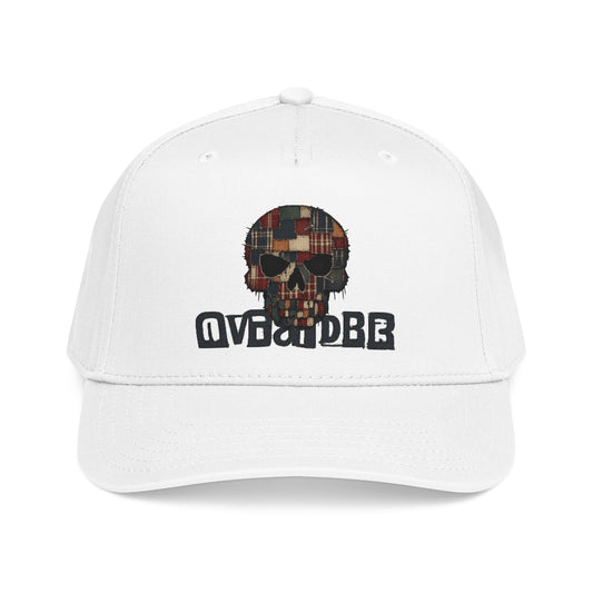 Patchwork Skull Baseball Cap — Vintage Plaid Skull Embroidered Hat - Creations by Chris and Carlos