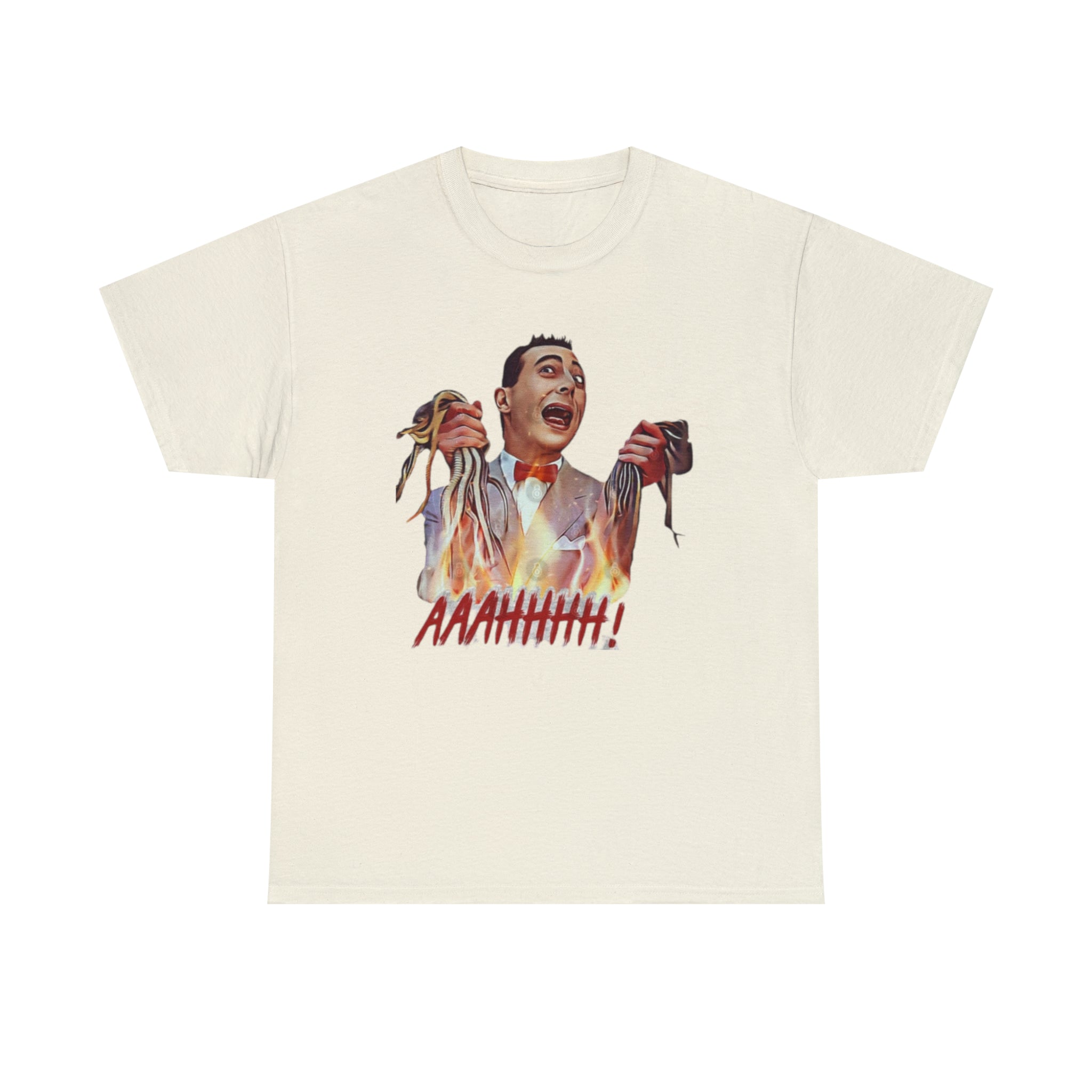 Pee Wee Herman-  Unisex Heavy Cotton T-Shirt - Creations by Chris and Carlos