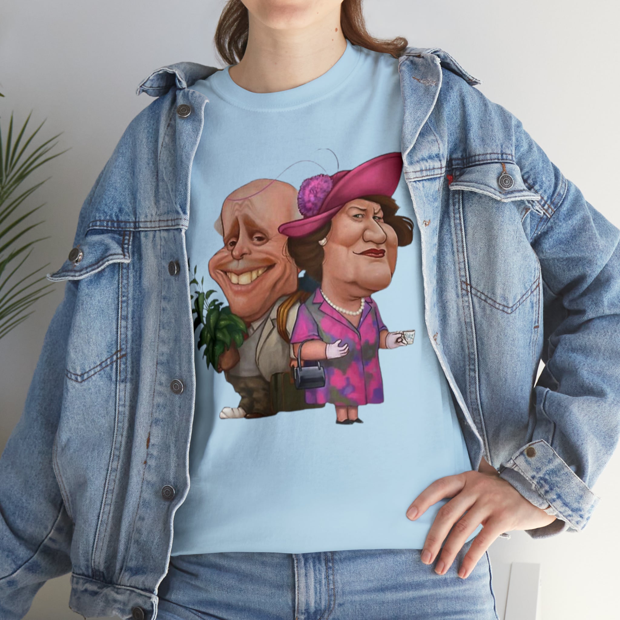 Keeping Up Appearances 90's TV Show-Unisex Heavy Cotton T-Shirt - Creations by Chris and Carlos