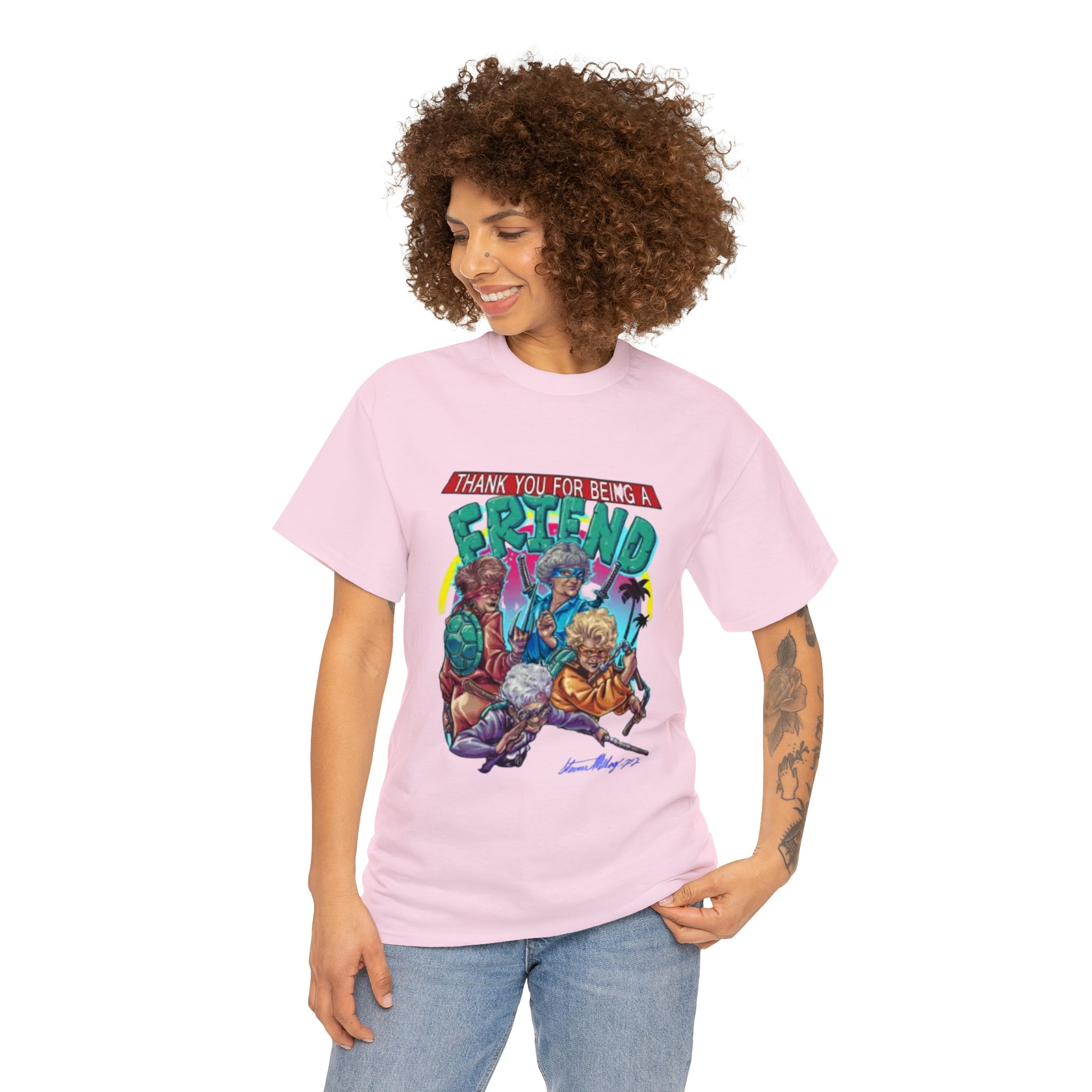 The T-Shirtnage Mutant Ninja Turtles- Unisex Heavy Cotton T-Shirt - Creations by Chris and Carlos