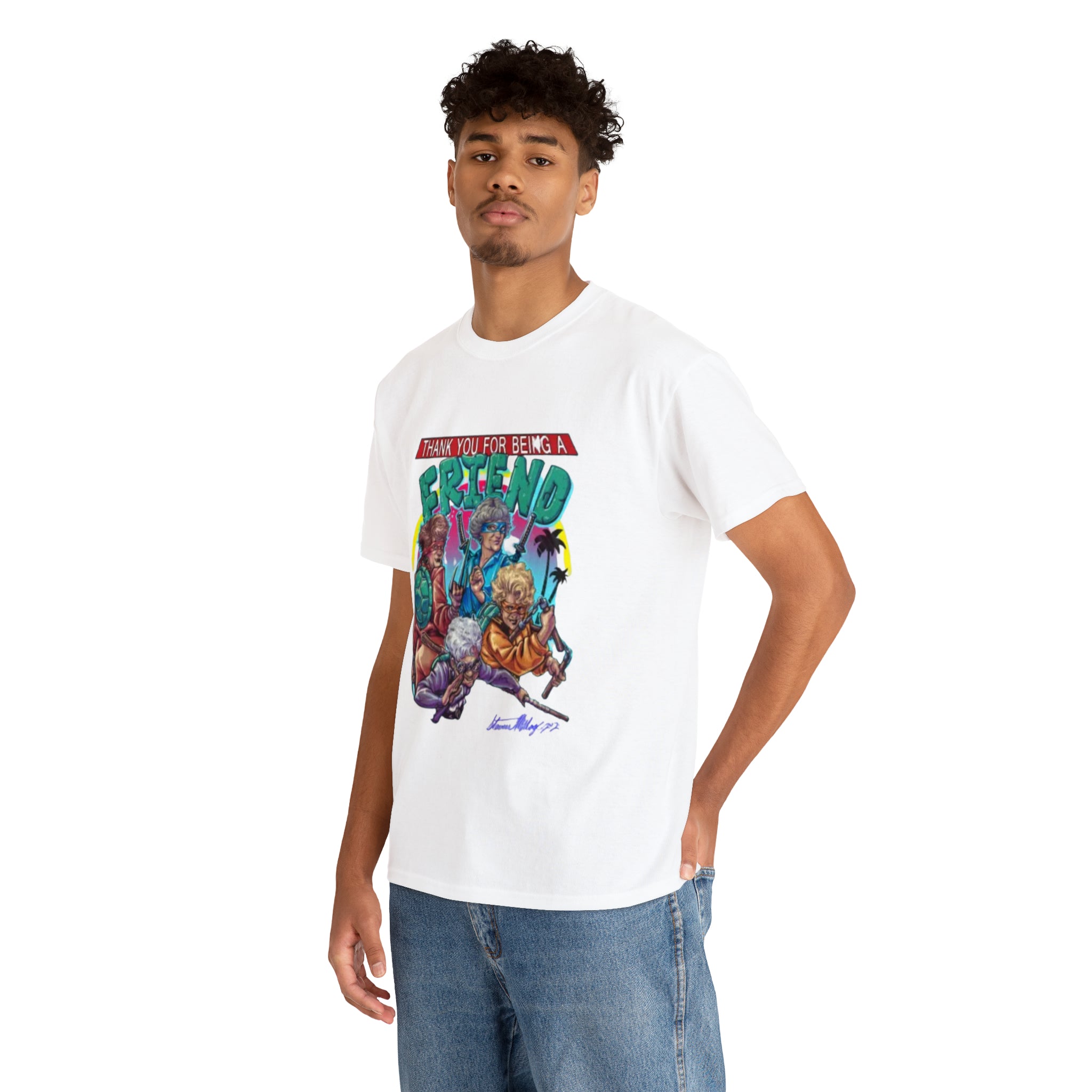 The T-Shirtnage Mutant Ninja Turtles- Unisex Heavy Cotton T-Shirt - Creations by Chris and Carlos