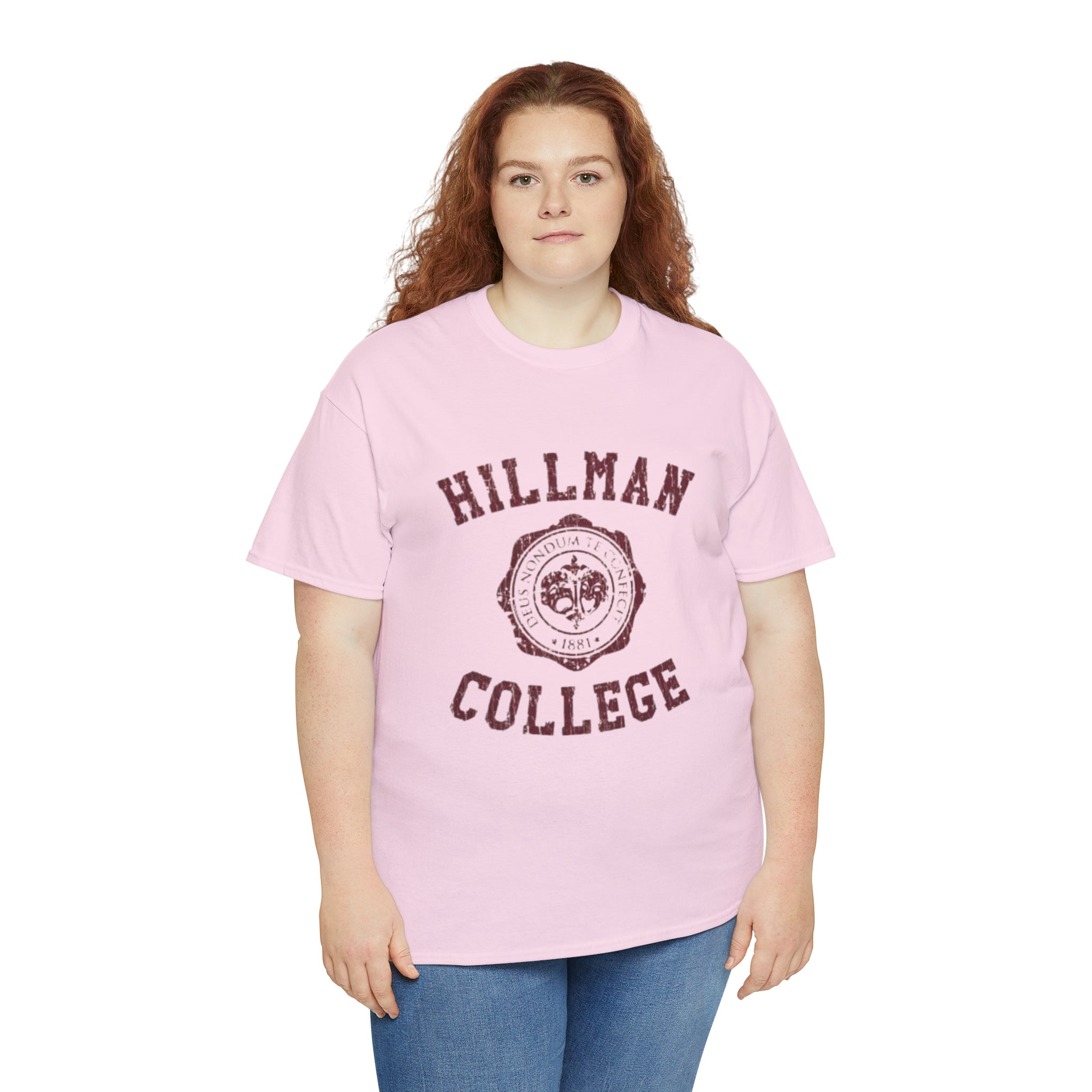 Hillman College- Unisex Heavy Cotton T-Shirt - Creations by Chris and Carlos