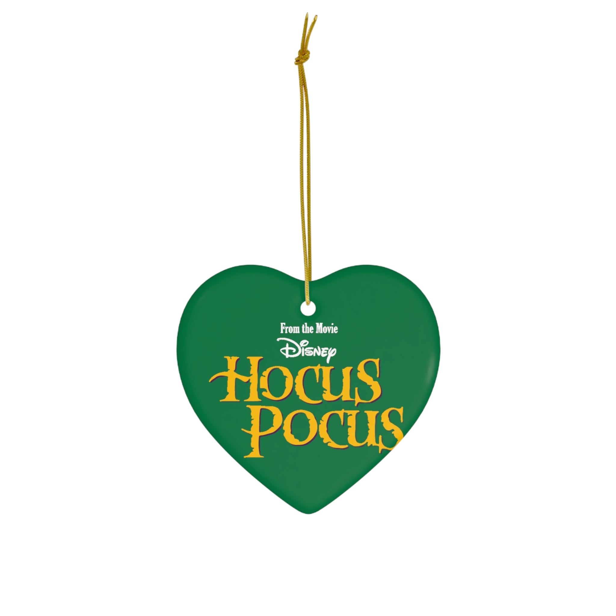 Hocus Pocus- Ceramic Ornament, 4 Shapes - Creations by Chris and Carlos
