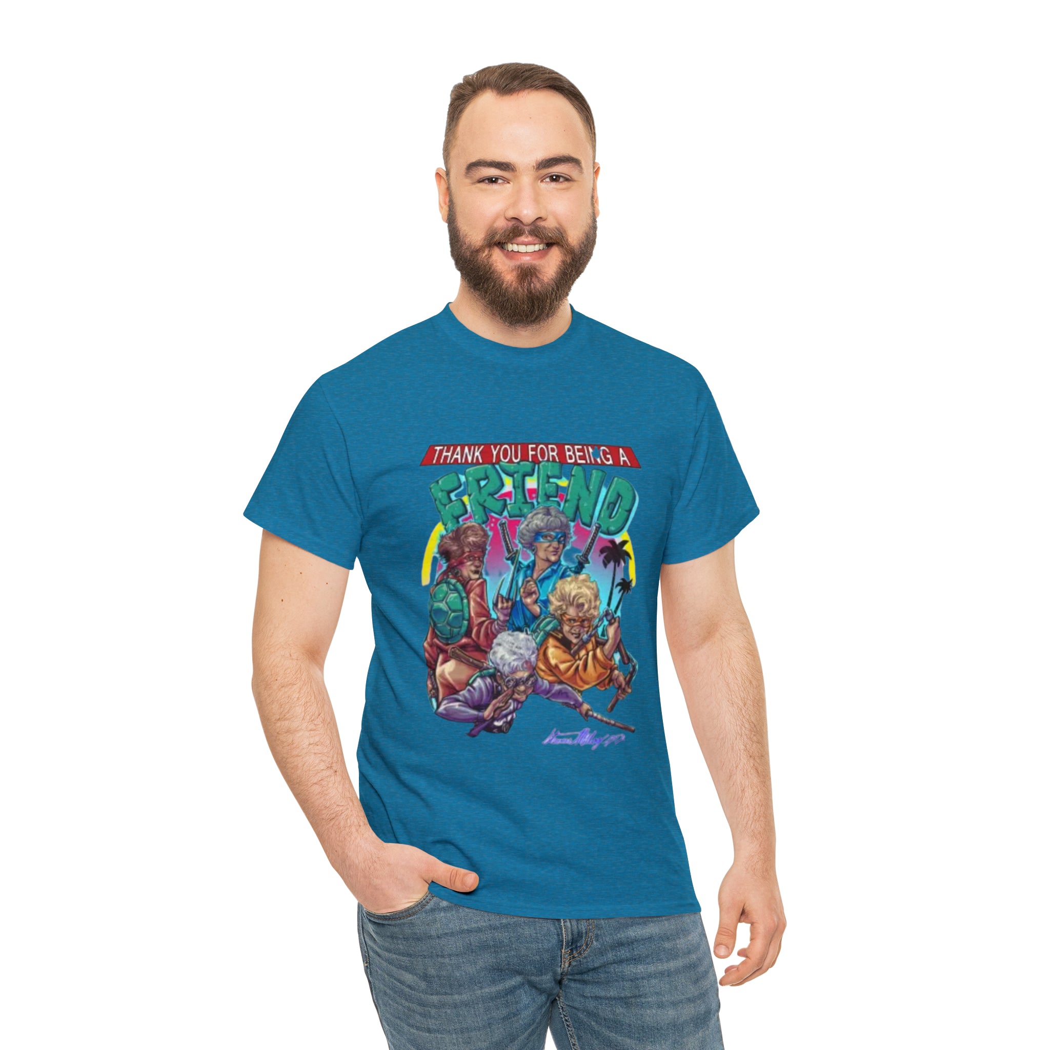 The T-Shirtnage Mutant Ninja Turtles- Unisex Heavy Cotton T-Shirt - Creations by Chris and Carlos