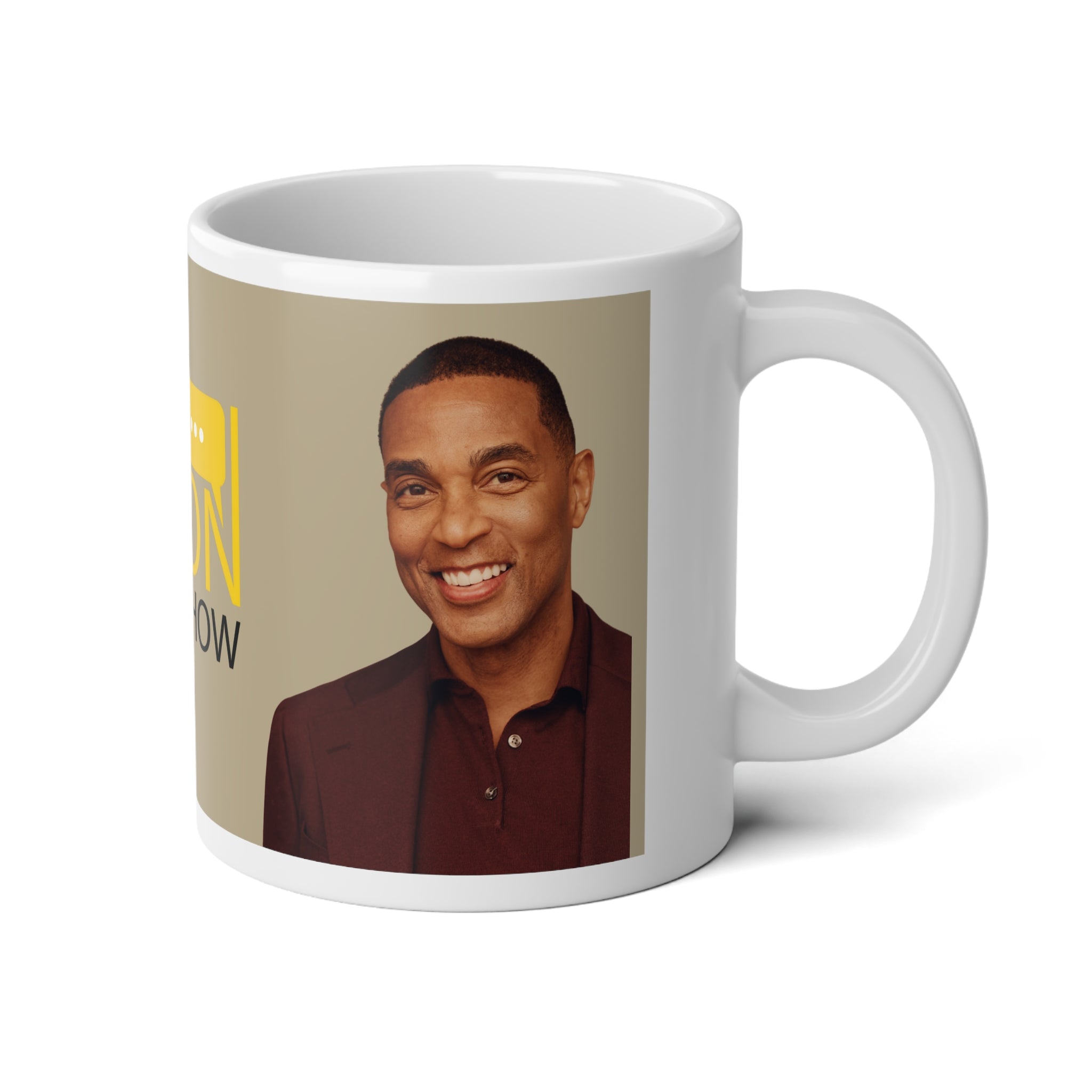 Jumbo Mug — The Don Lemon Show Logo 20oz Coffee Cup - Creations by Chris and Carlos