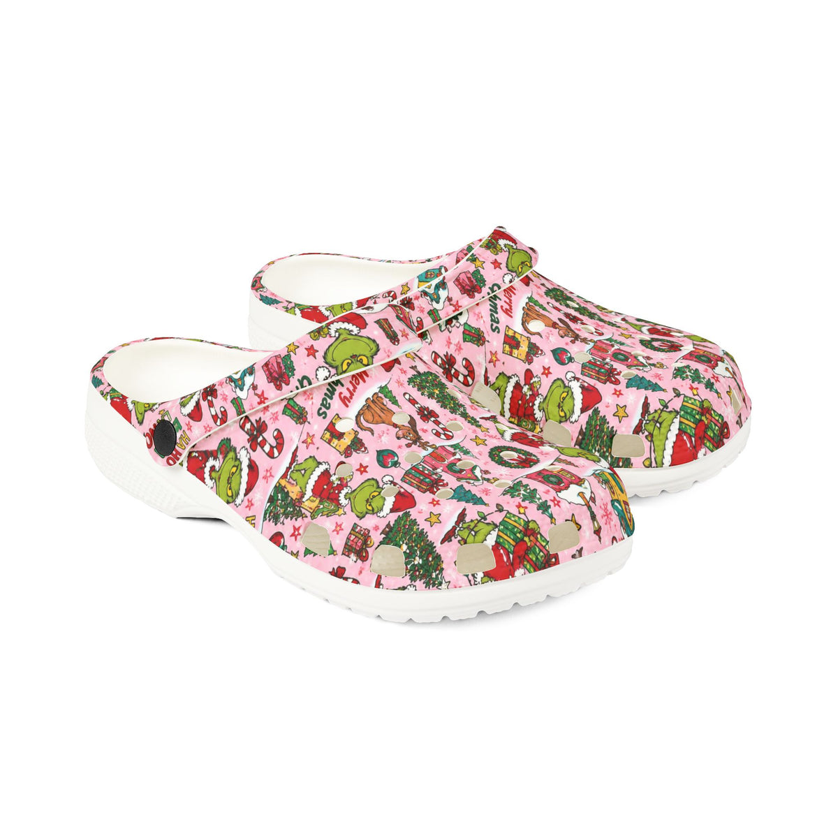 Pink Grinchmas™ | Who-ville Toss Adult EVA Clogs