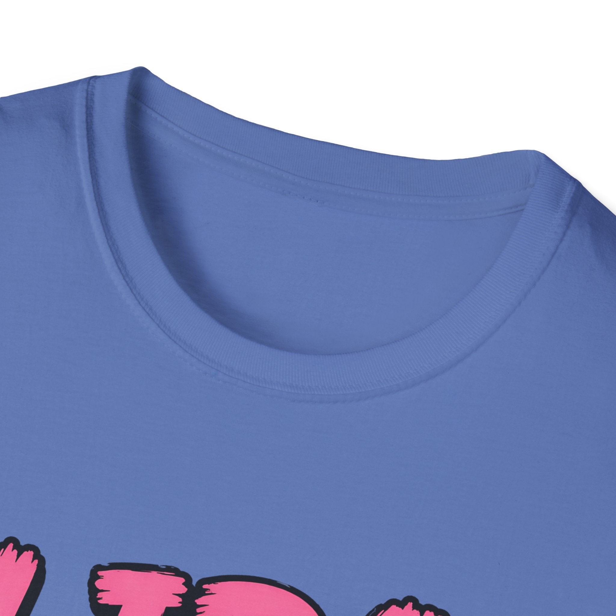 Lida Bida Boda Butt Graphic T-Shirt — TIK TOK FAMOUS Colorful Retro Bubble Letter Tee - Creations by Chris and Carlos