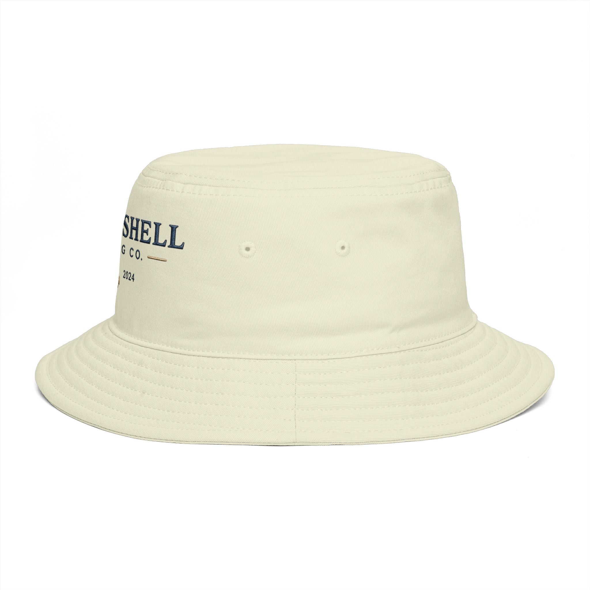 Salt & Shell Trading Co. Bucket Hat — Nautical Anchor Summer Beach Hat - Creations by Chris and Carlos