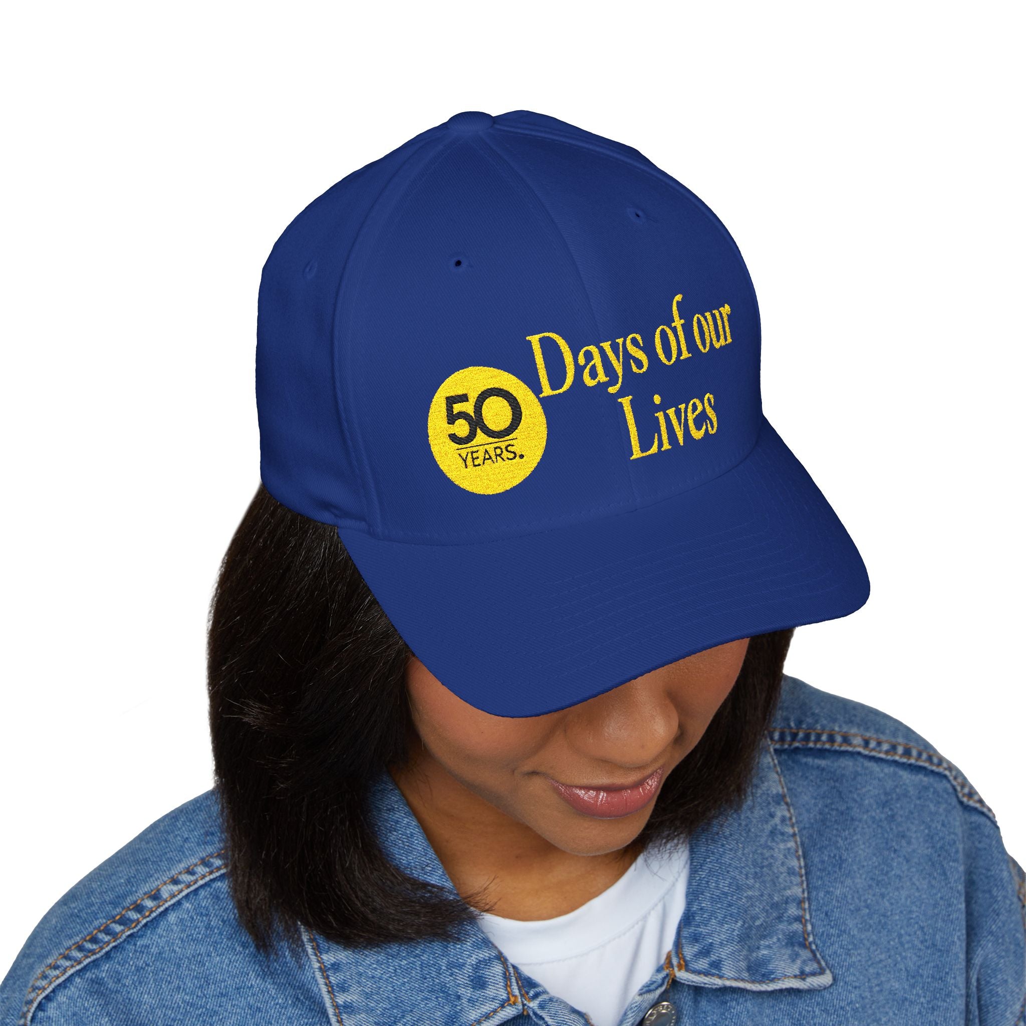 Days of Our Lives Embroidered Cap, Stylish Baseball Hat, Gift for Fans, Summer Accessory, Adjustable Cap - Creations by Chris and Carlos