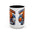 Let's Go Knicks! Basketball Fan Accent Coffee Mug