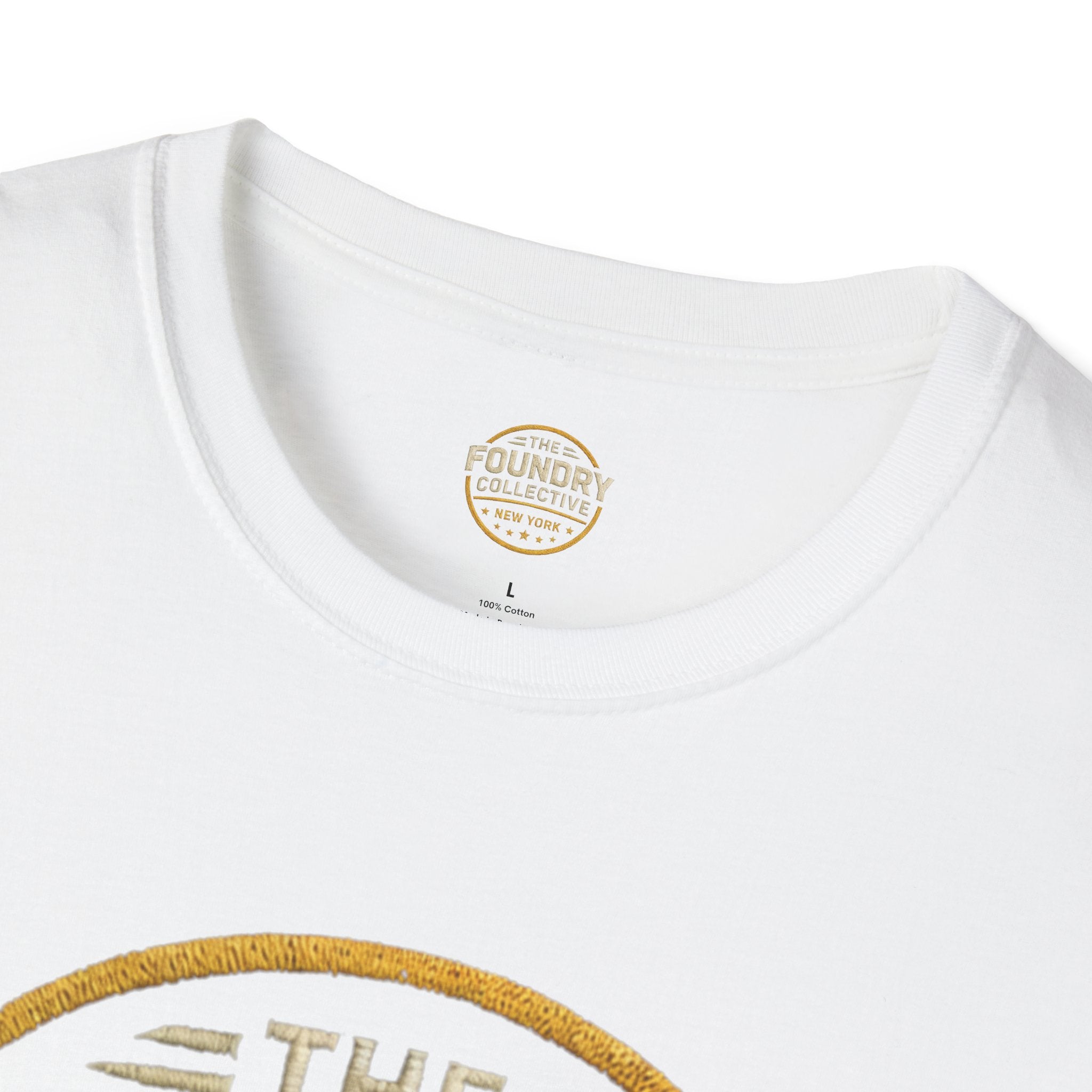 The Foundry Collective New York T-Shirt — Vintage Badge Logo Tee - Creations by Chris and Carlos