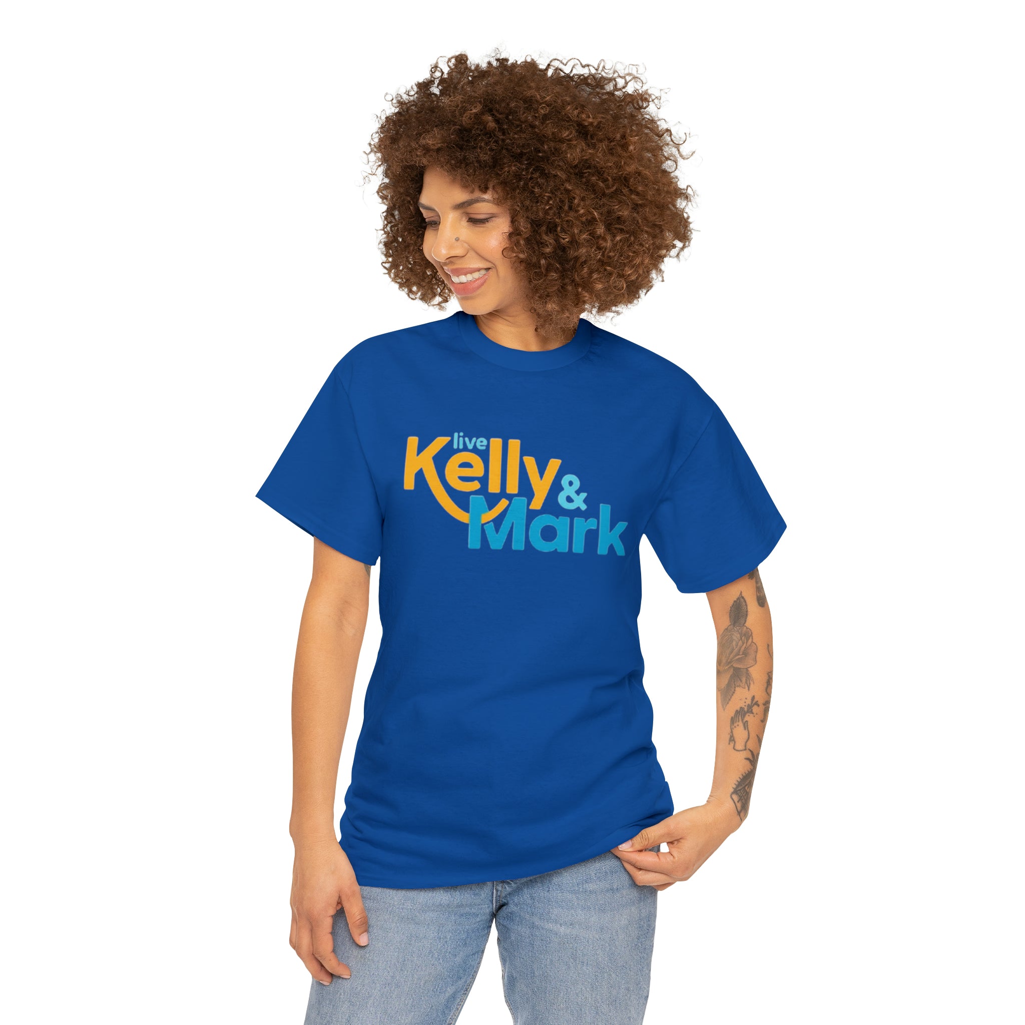 Live Kelly and Mark- Unisex Heavy Cotton T-Shirt - Creations by Chris and Carlos