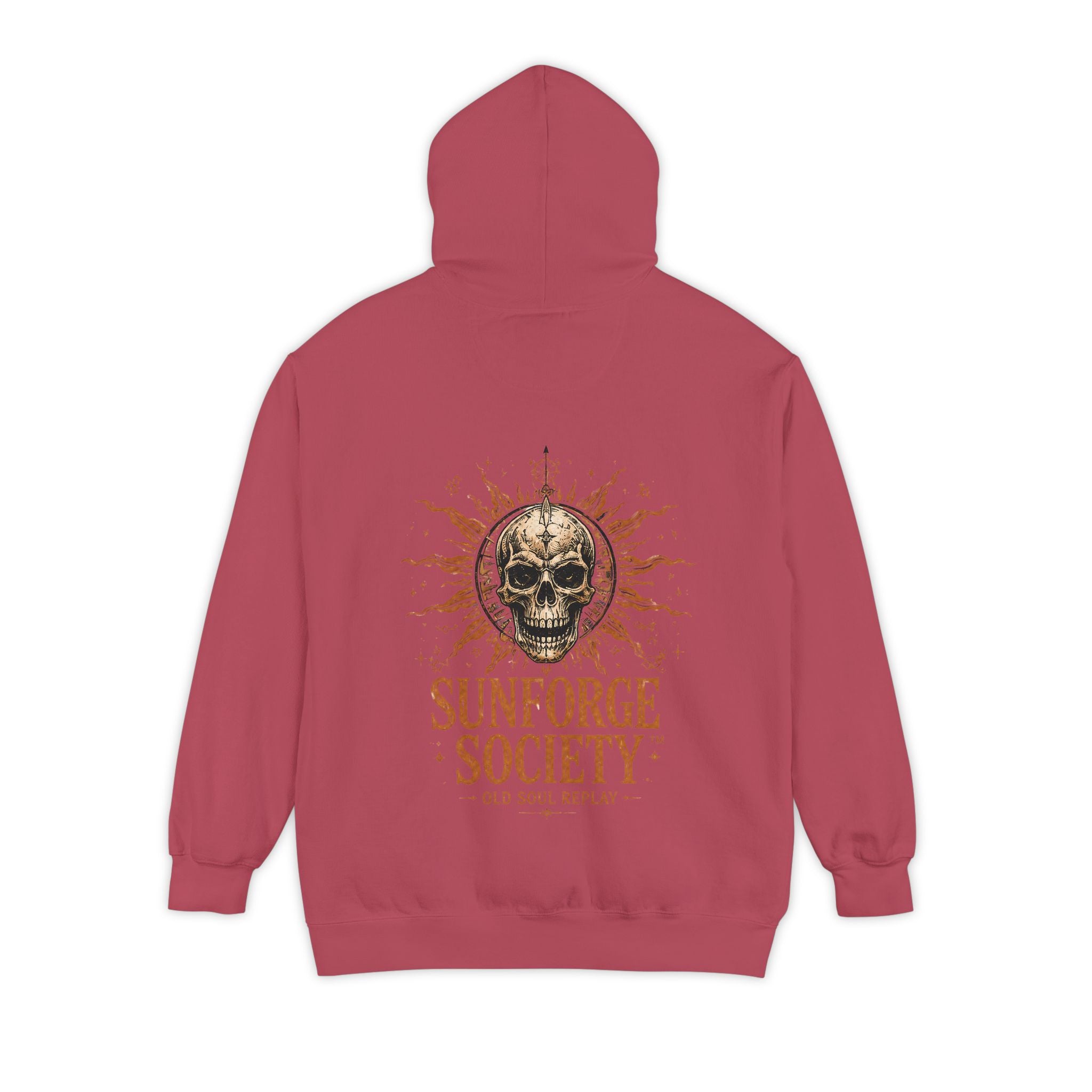 Sun Forge Steampunk Garment-Dyed Hoodie - Creations by Chris and Carlos