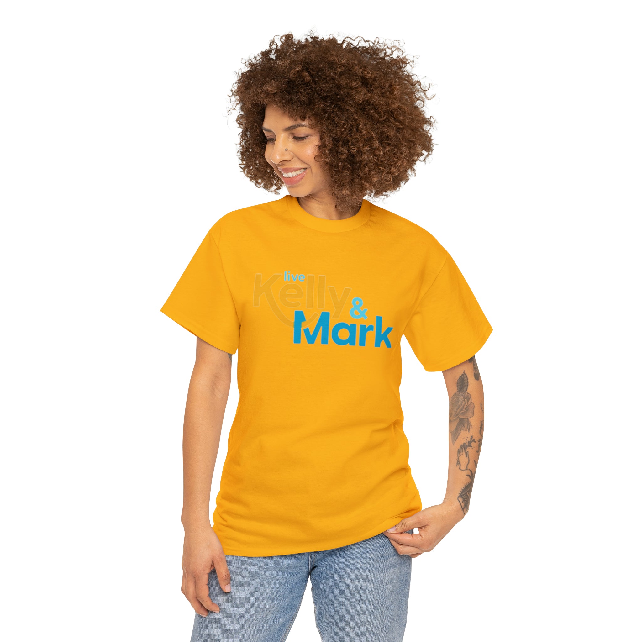 Live Kelly and Mark- Unisex Heavy Cotton T-Shirt - Creations by Chris and Carlos