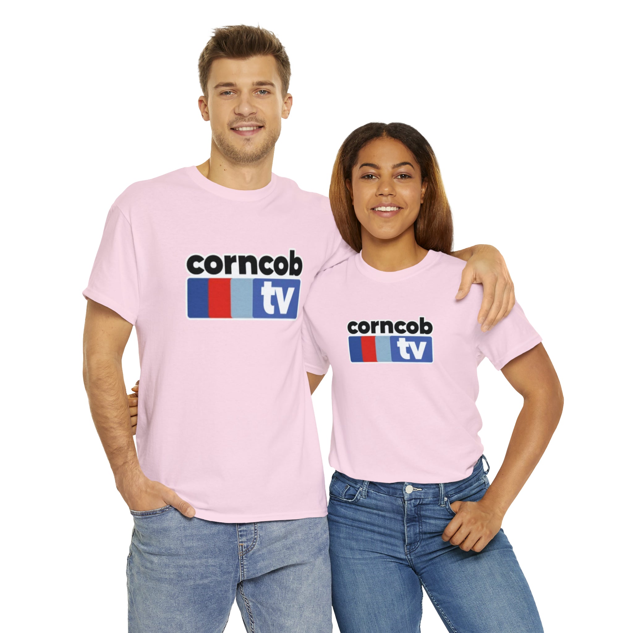 Corncob Tv- Unisex Heavy Cotton T-Shirt - Creations by Chris and Carlos