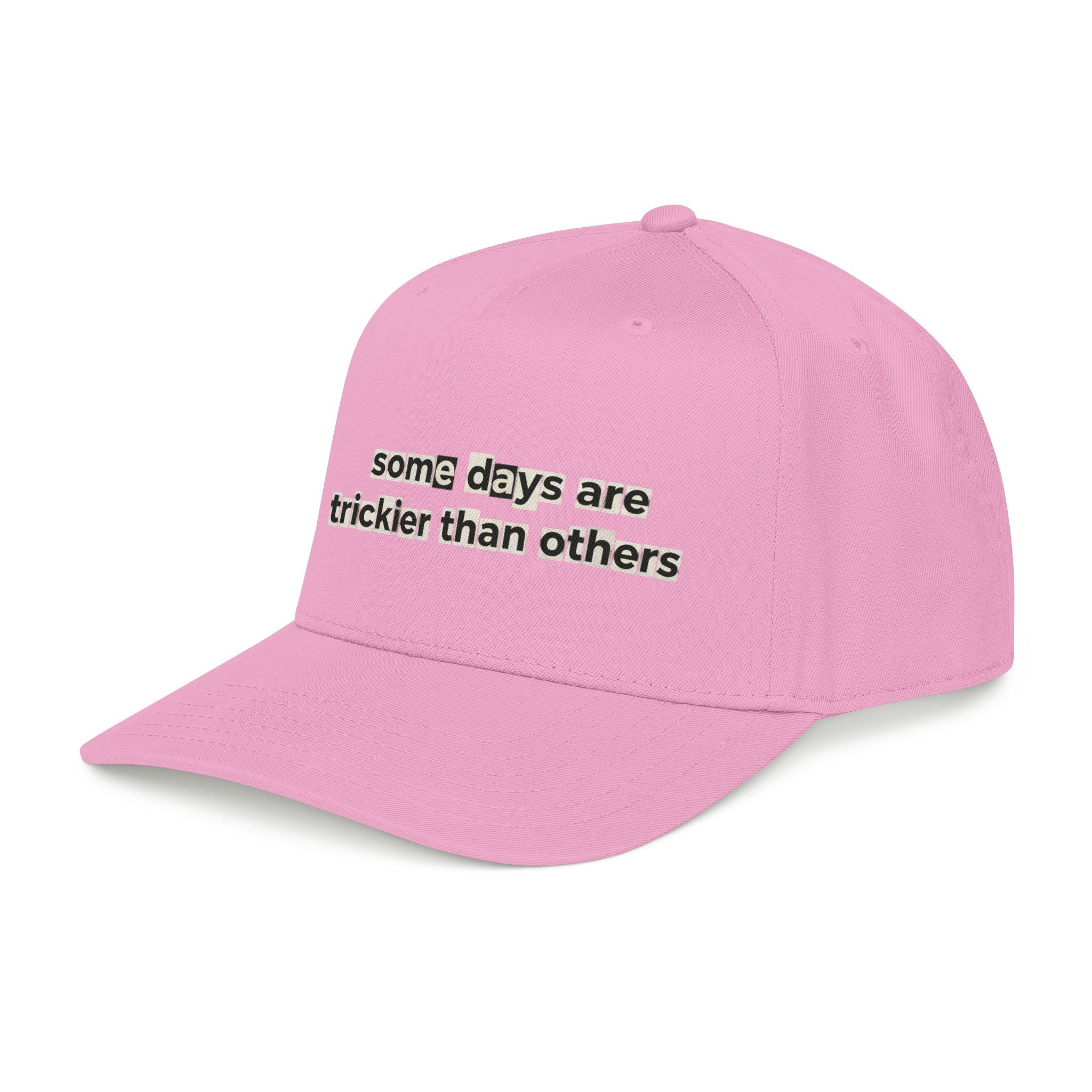 Baseball Cap — "Some Days Are Trickier Than Others" Patch - Creations by Chris and Carlos