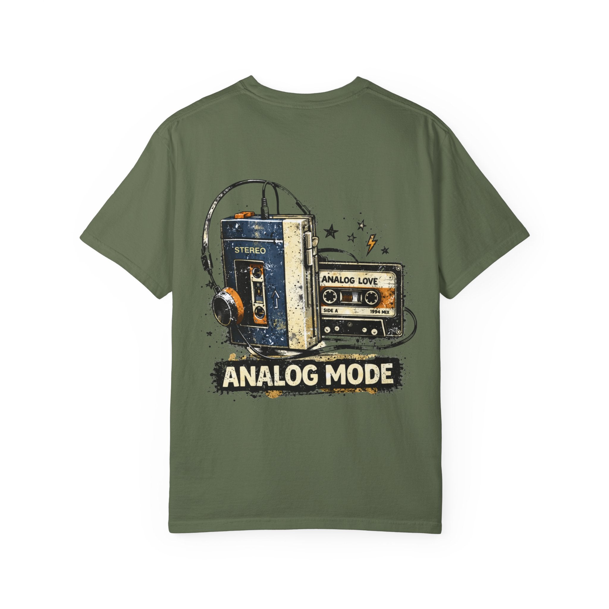 Analog Cassette T-Shirt — "Side B Soul" Vintage Tape Music Tee - Creations by Chris and Carlos