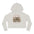 Cropped Hoodie — 'Love Shack Rose Cottage' Vintage Floral Cottagecore Sweatshirt