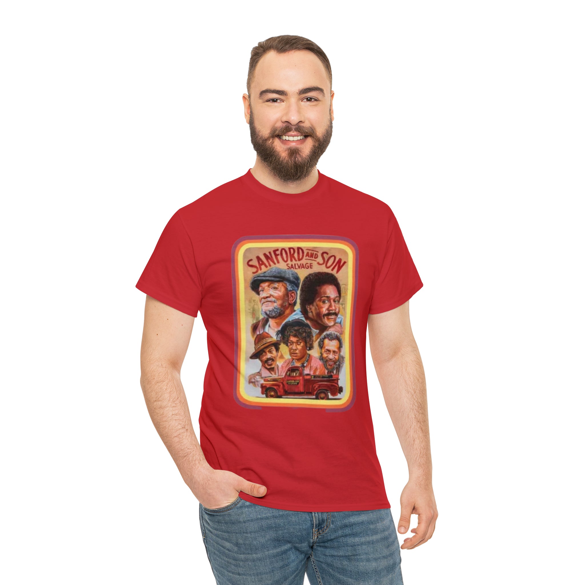 Sandford and Son 70's TV Show- Unisex Heavy Cotton T-Shirt - Creations by Chris and Carlos