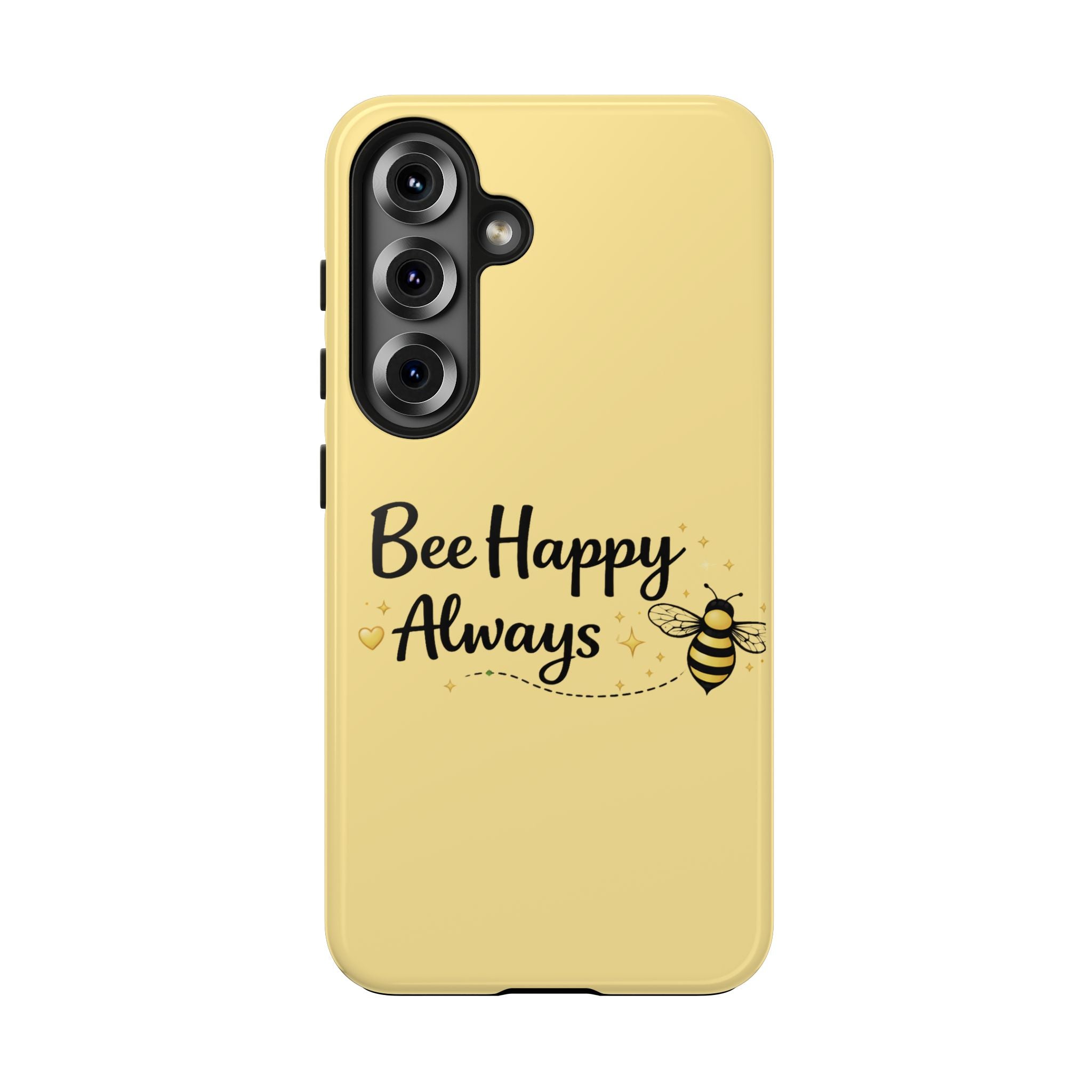 Buzz Off Bee Happy Always Phone Case - Creations by Chris and Carlos