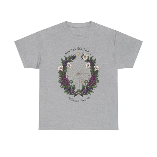 Floral Dreamcatcher Tee — "Noctis Noctraq" Protection & Purification T-Shirt - Creations by Chris and Carlos