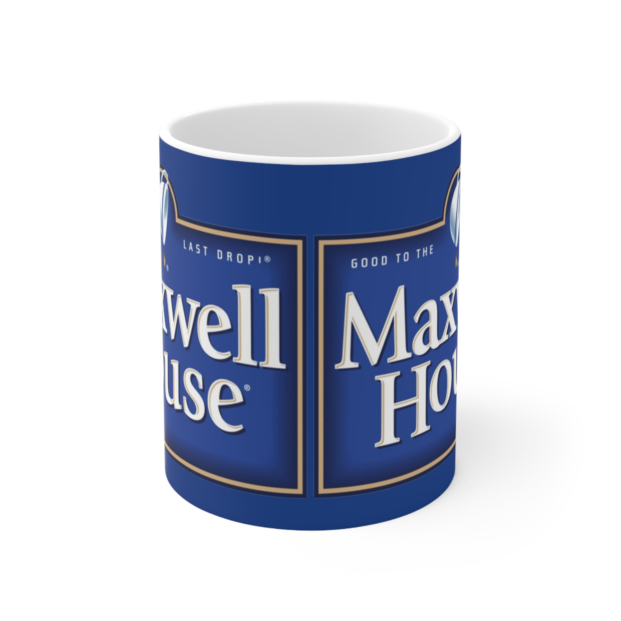 Maxwell Coffee- White Ceramic Mug - Creations by Chris and Carlos