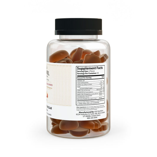 Apple Cider Vinegar Gummies (60 Gummies) - Creations by Chris and Carlos