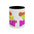 Good Will Dunkin' Coffee Mug — Colorful Retro Donut Lover Gift (11/15oz) - Creations by Chris and Carlos