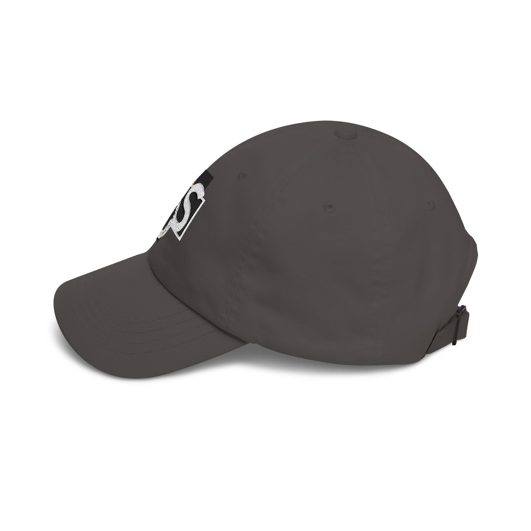 Classic Dad Cap – 'Old Soul' Retro Block Logo Embroidered Baseball Hat - Creations by Chris and Carlos