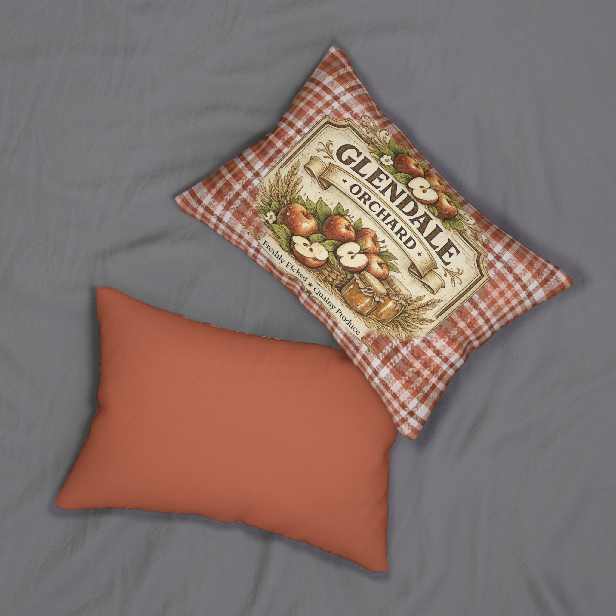 Old Soul Harvest™ Heirloom Plaid Lumbar Pillow - Lumbar Pillow from the Old Soul Harvest Apple Orchard collection