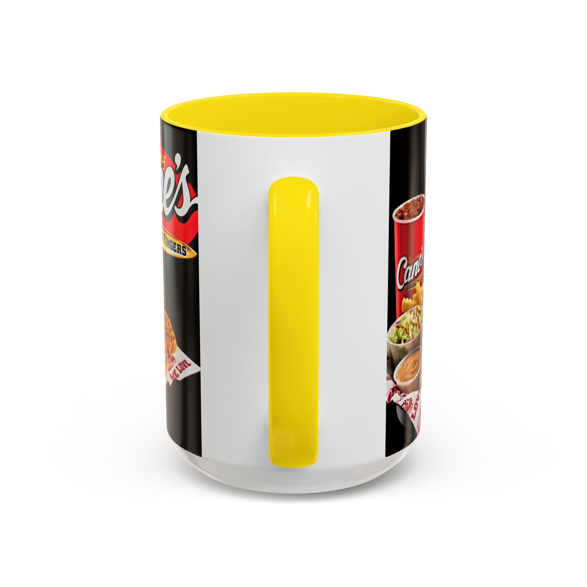 Raising Cane's Logo Coffee Mug – Chicken Fingers Fan Cup (11/15oz) - Creations by Chris and Carlos