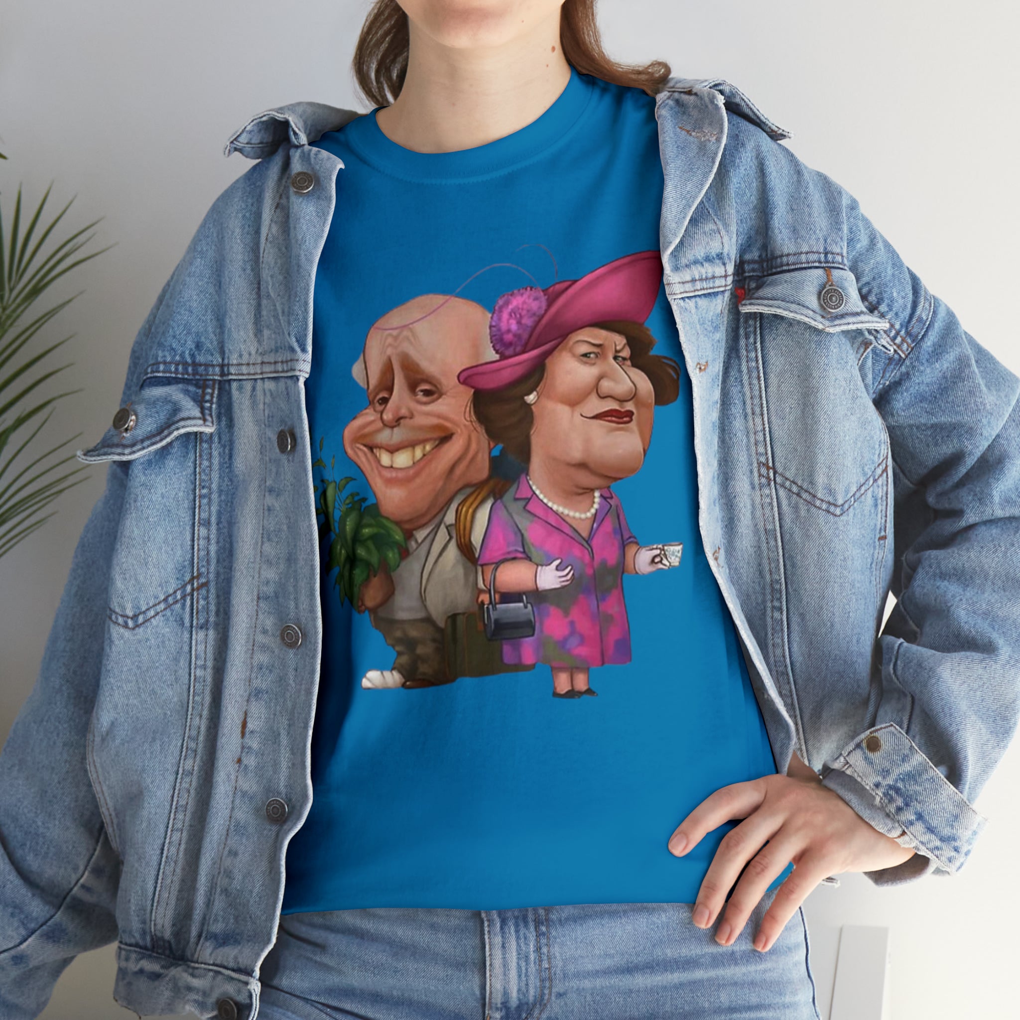 Keeping Up Appearances 90's TV Show-Unisex Heavy Cotton T-Shirt - Creations by Chris and Carlos