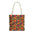 Sol y Alegría (Sun and Joy) Collection- Cactus Succulent Pattern Microfiber Blanket Soft Velveteen Throw for Home & Garden Lovers Floral Chevron Tote Bag — Bright Orange & Pink All-Over-Print Beach Shopper - Creations by Chris and Carlos