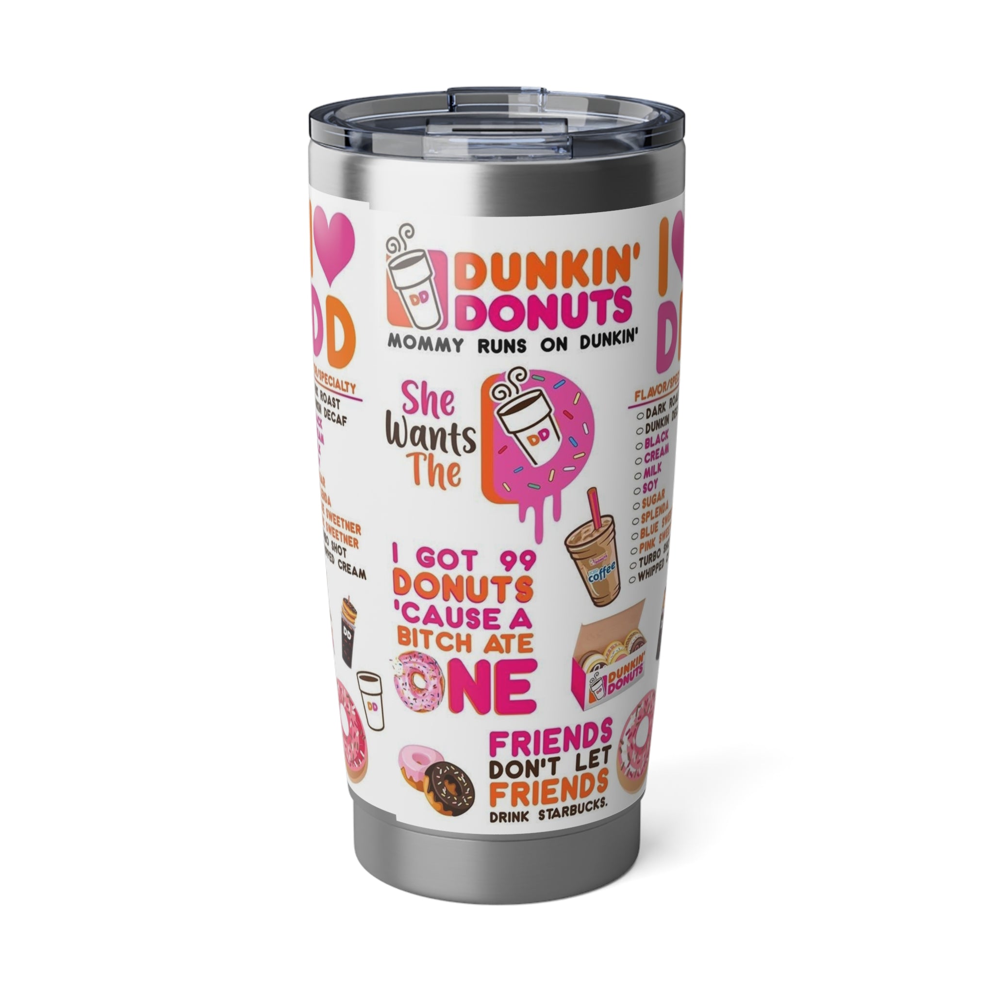 Dunkin Donuts- dunkinVagabond 20oz Tumbler - Creations by Chris and Carlos
