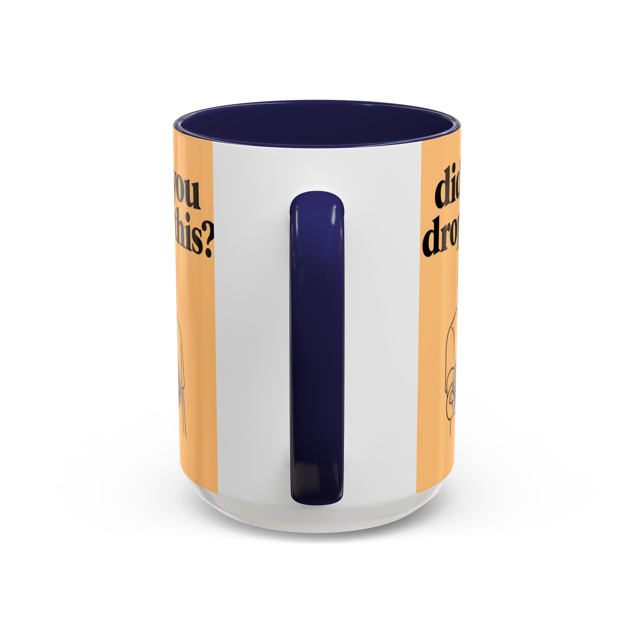 Did You Drop This? Brain Illustration Accent Coffee Mug - Creations by Chris and Carlos