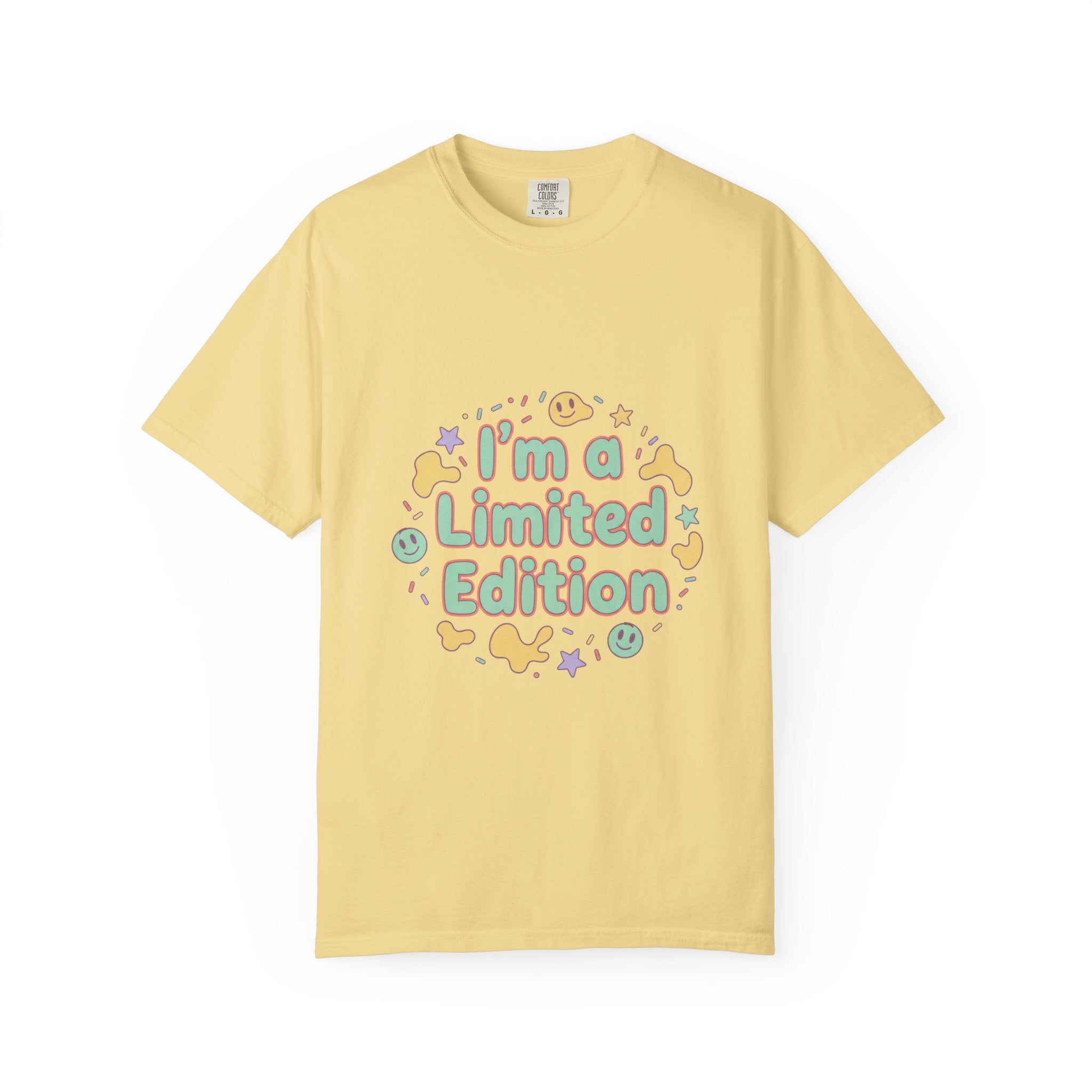 T-Shirt — "I'm a Limited Edition" Funny Retro Graphic Tee - Creations by Chris and Carlos