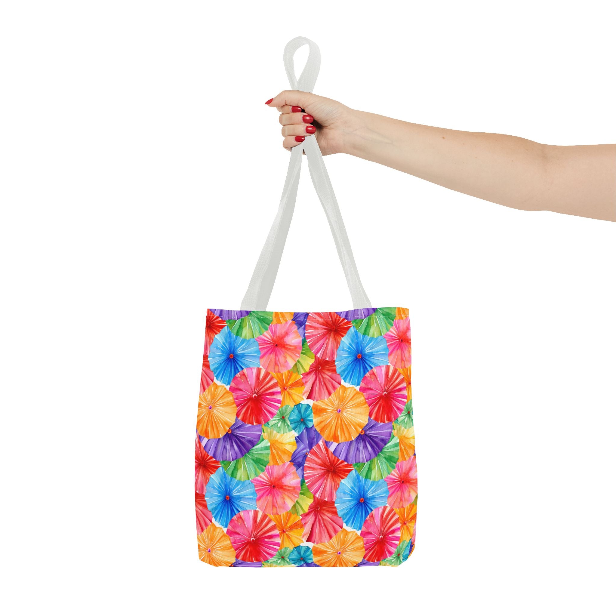 Sol y Alegría (Sun and Joy) Collection- Cactus Succulent Pattern Microfiber Blanket Soft Velveteen Throw for Home & Garden Lovers Colorful Paper Parasol Pattern Tote Bag — Vibrant Summer Beach Market Bag - Creations by Chris and Carlos