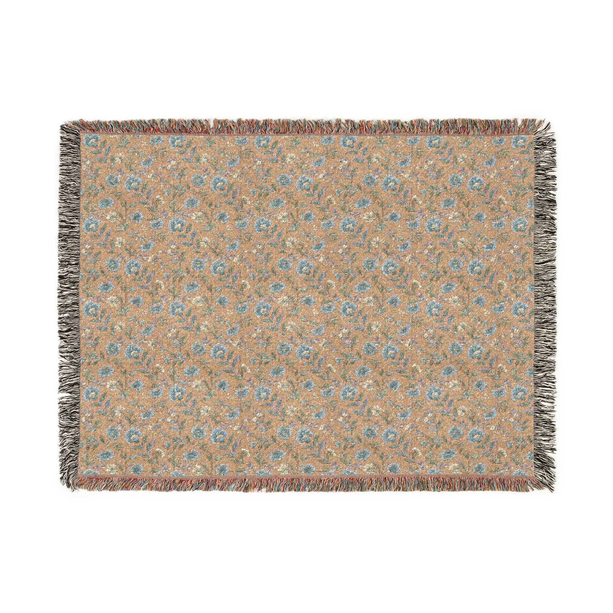 Plumstead Manor Patterned Woven Blanket — Reversible Geometric Throw for Cozy Home Decor - Creations by Chris and Carlos