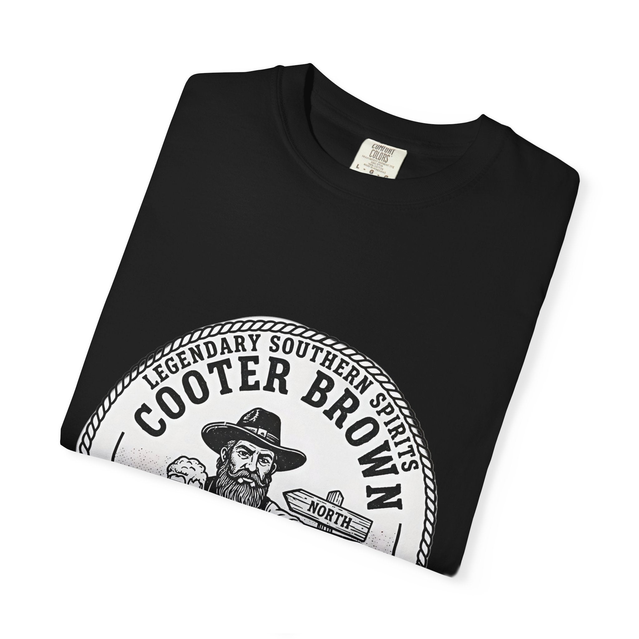 Cooter Brown Vintage Southern Graphic T-Shirt - Creations by Chris and Carlos