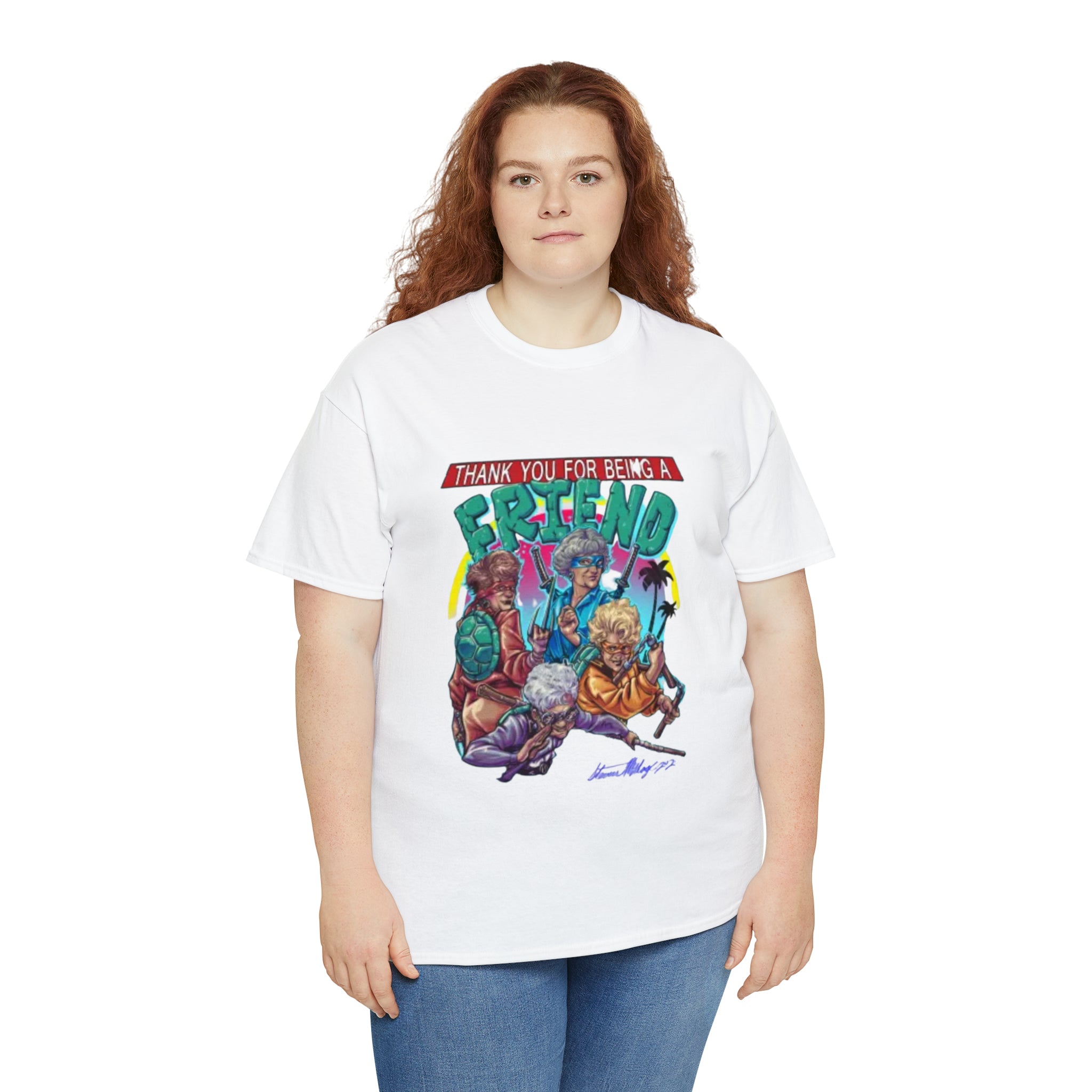 The T-Shirtnage Mutant Ninja Turtles- Unisex Heavy Cotton T-Shirt - Creations by Chris and Carlos