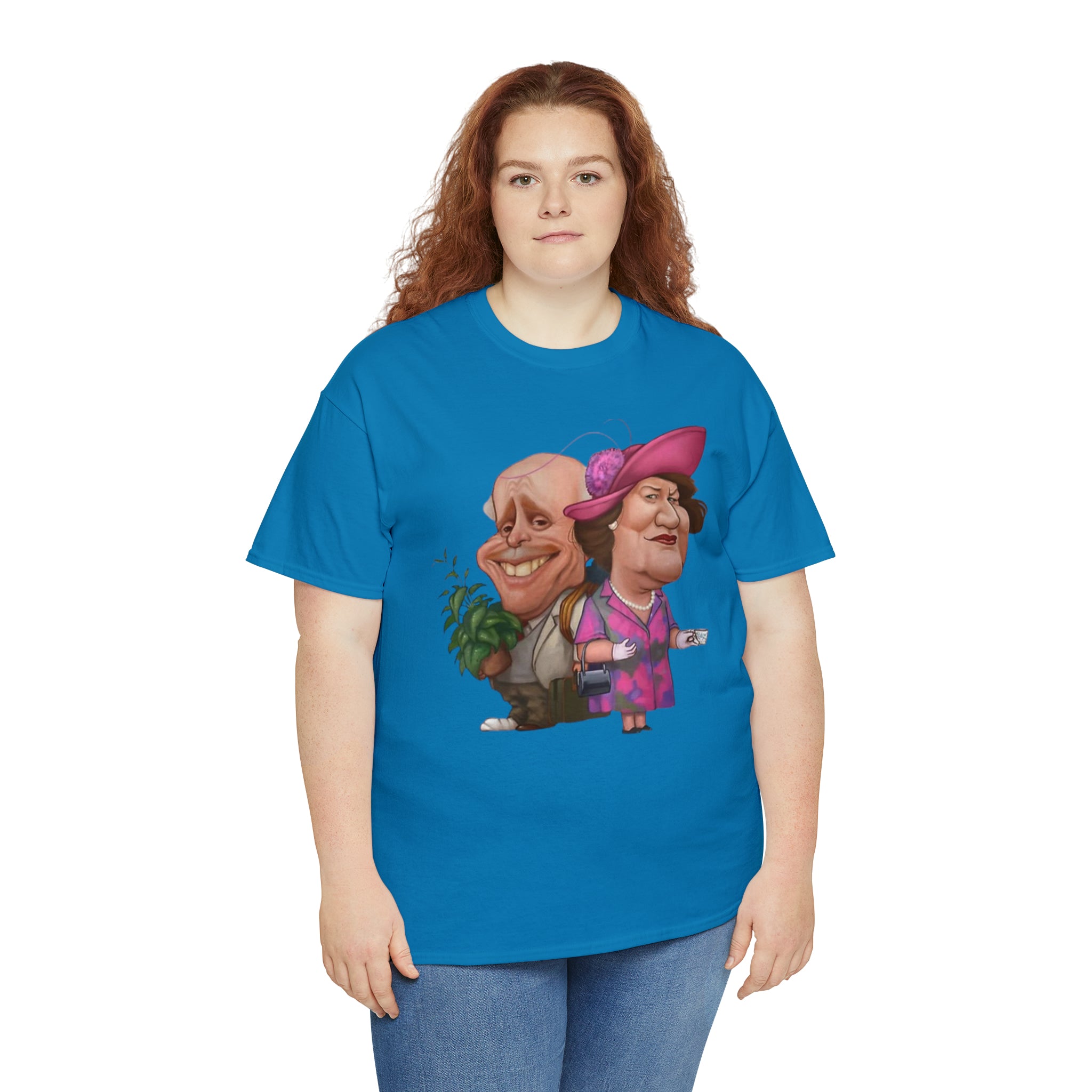 Keeping Up Appearances 90's TV Show-Unisex Heavy Cotton T-Shirt - Creations by Chris and Carlos